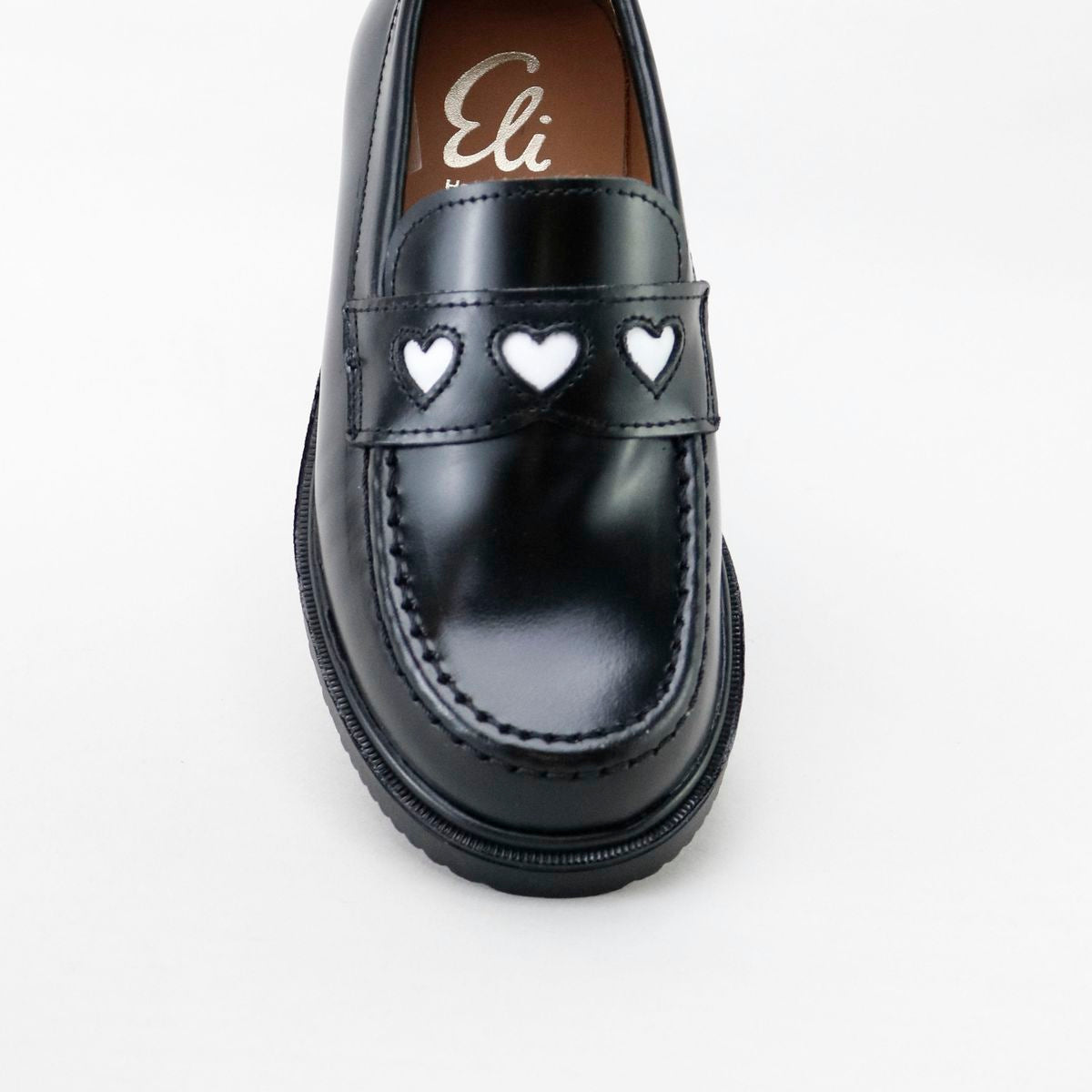 Papanatas Black Heart School Loafer