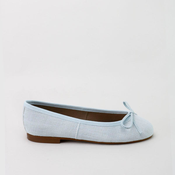 Papanatas Sky Linen Ballet Flat