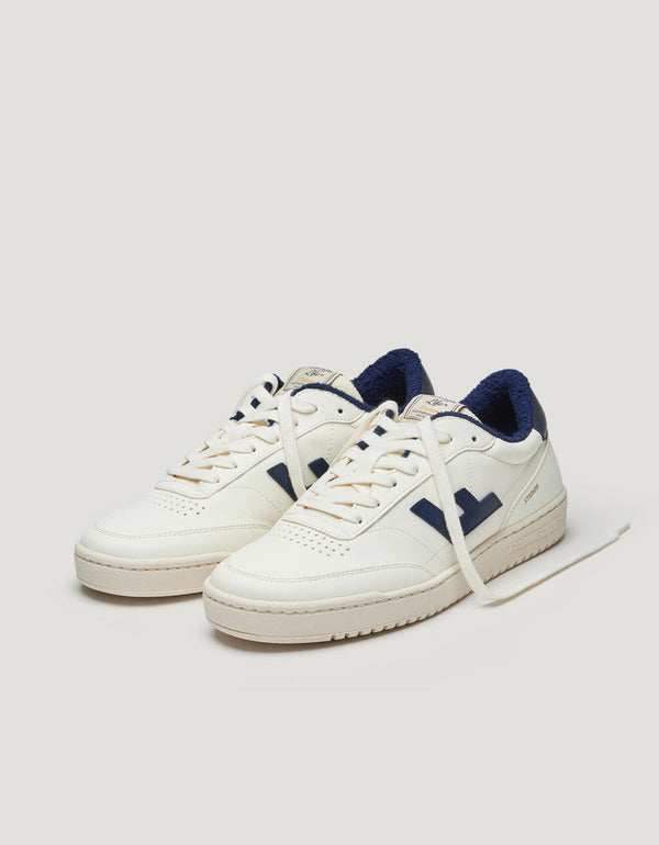 Flamingos Stadion Navy Cream Sneaker