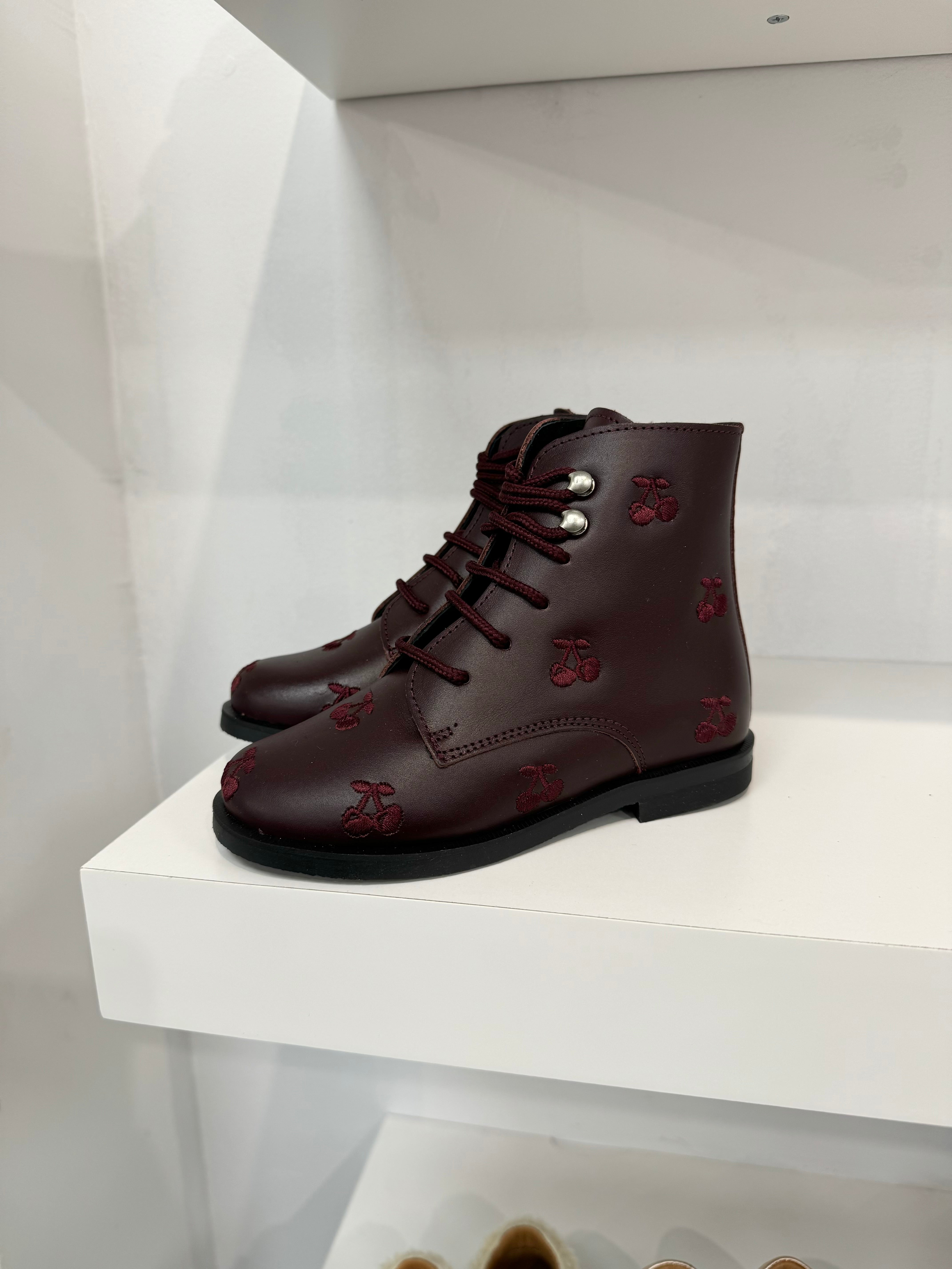 Don Louis Burgundy Mini Cherries Bootie