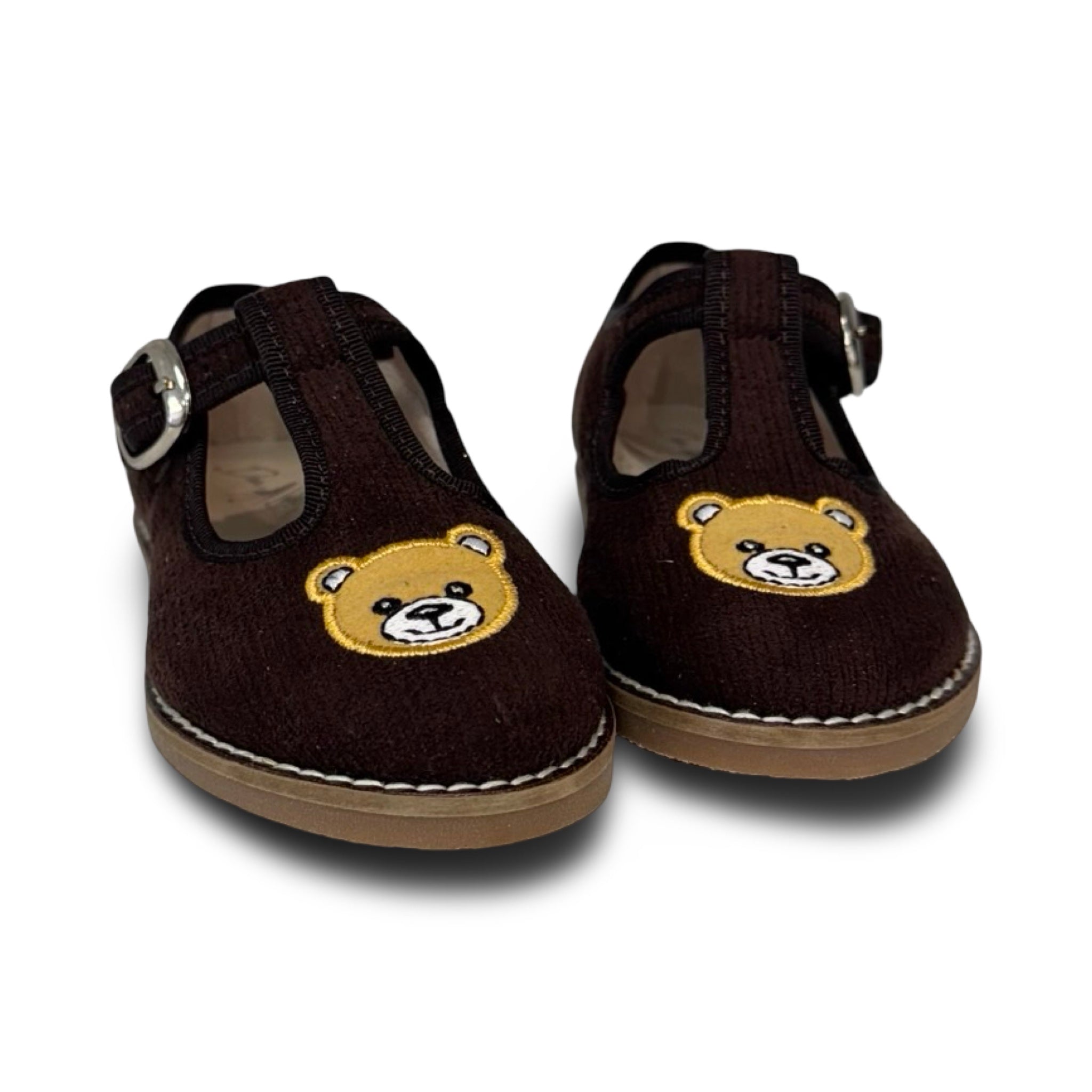 Don Louis Teddy Brown Corduroy T Bar