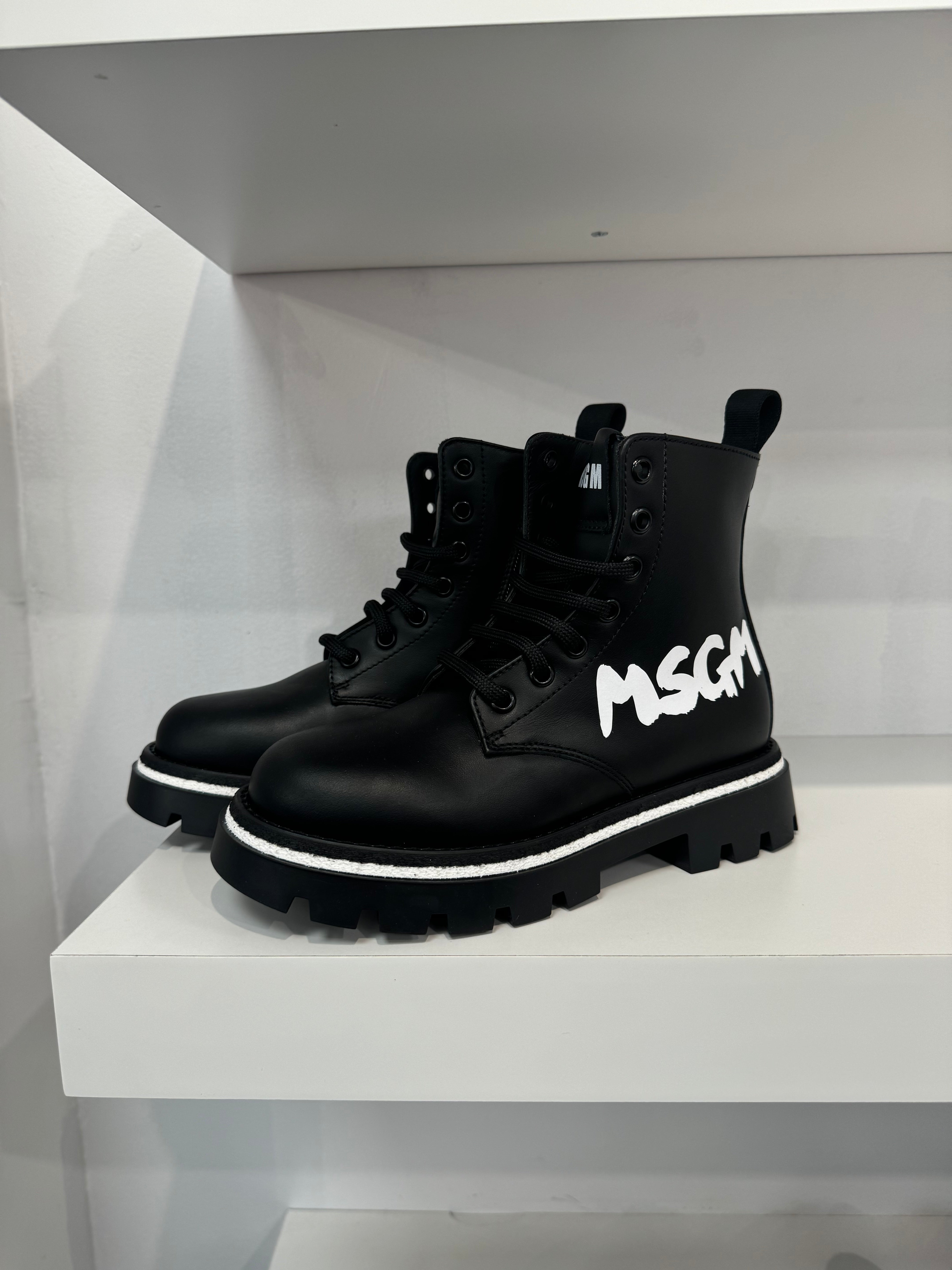 MSGM Logo Bootie