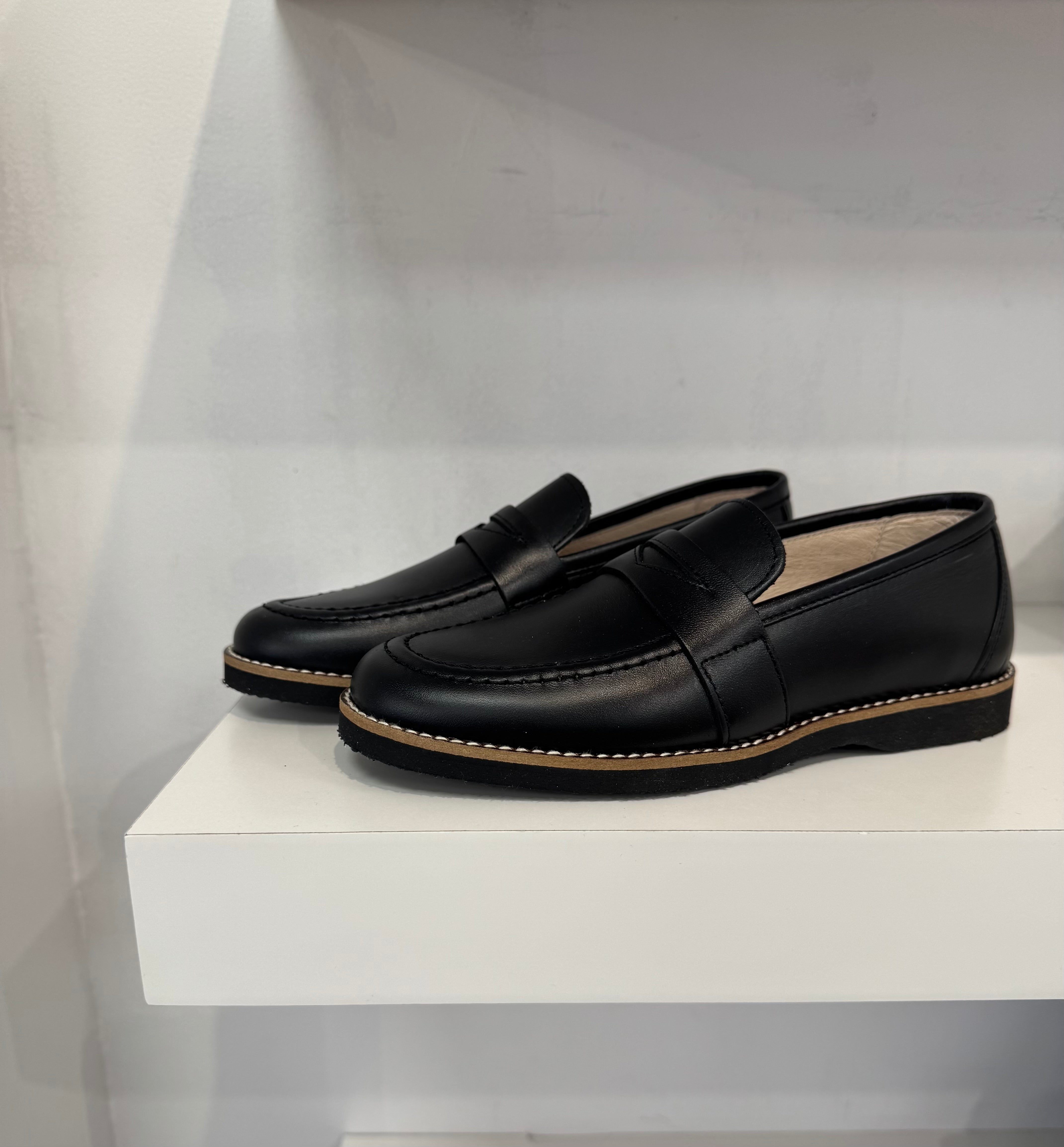 Gravitas Black Penny Loafer