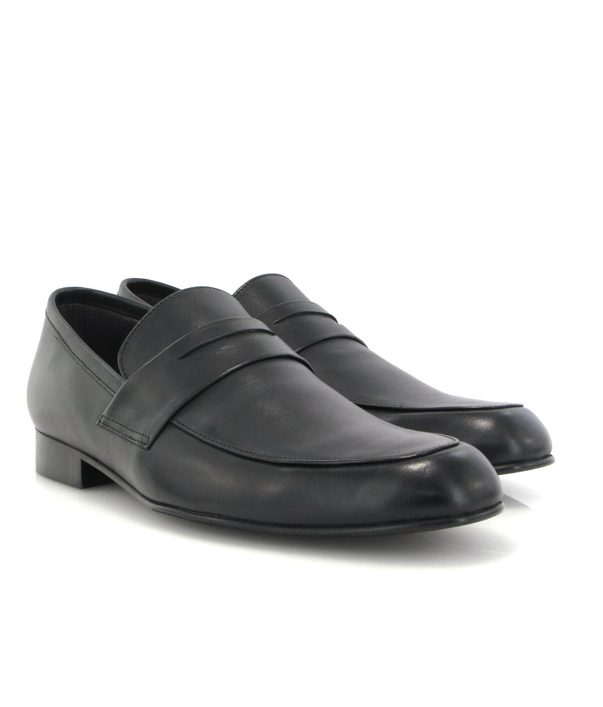 Atlanta Black Classic Dress Penny Loafer