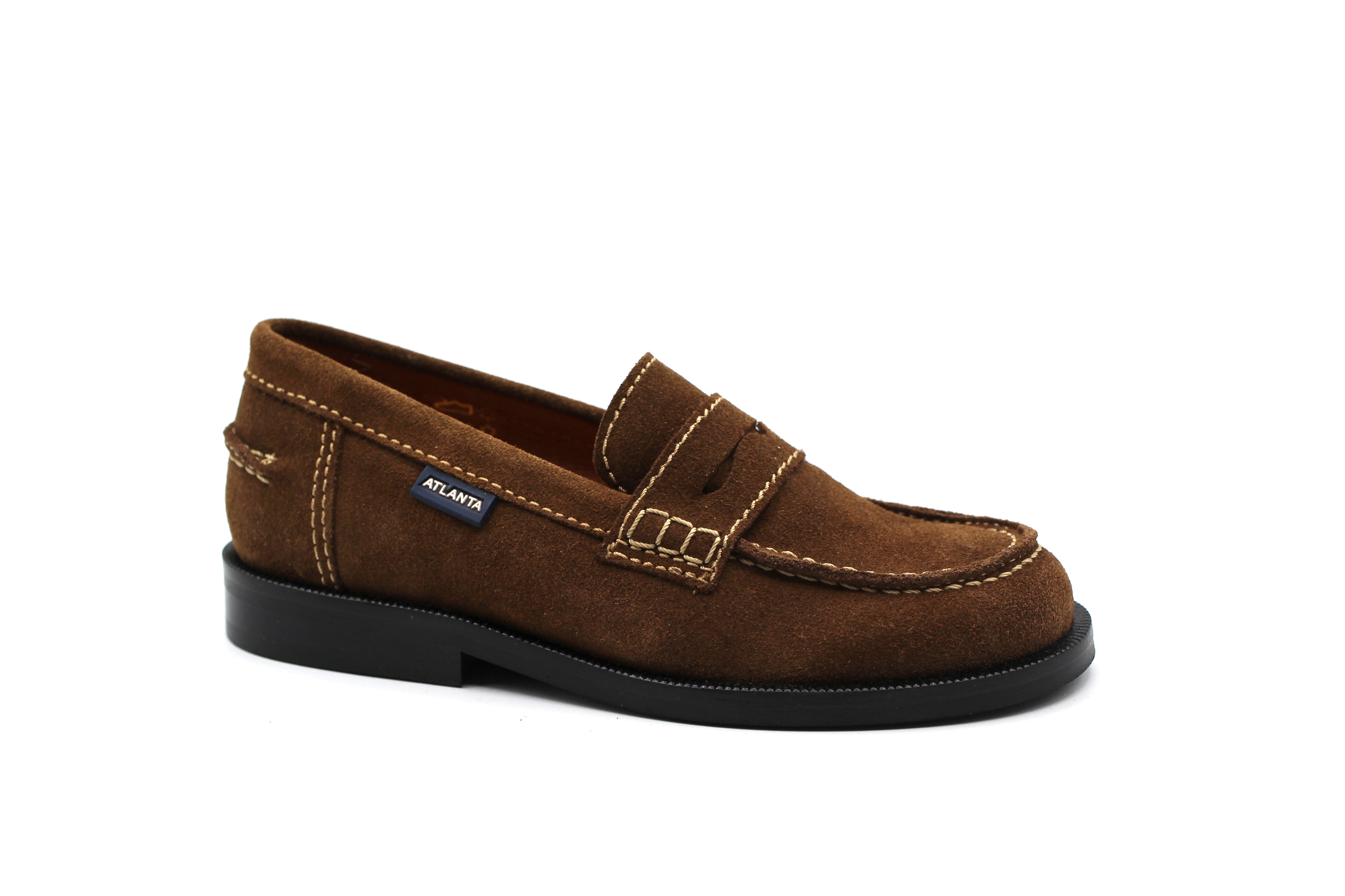 Atlanta Camel Suede Penny Loafer