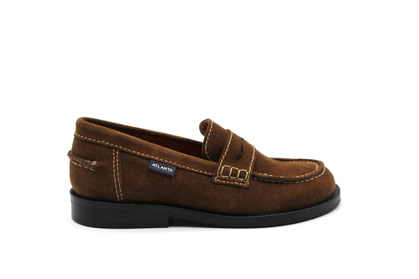 Atlanta Camel Suede Penny Loafer