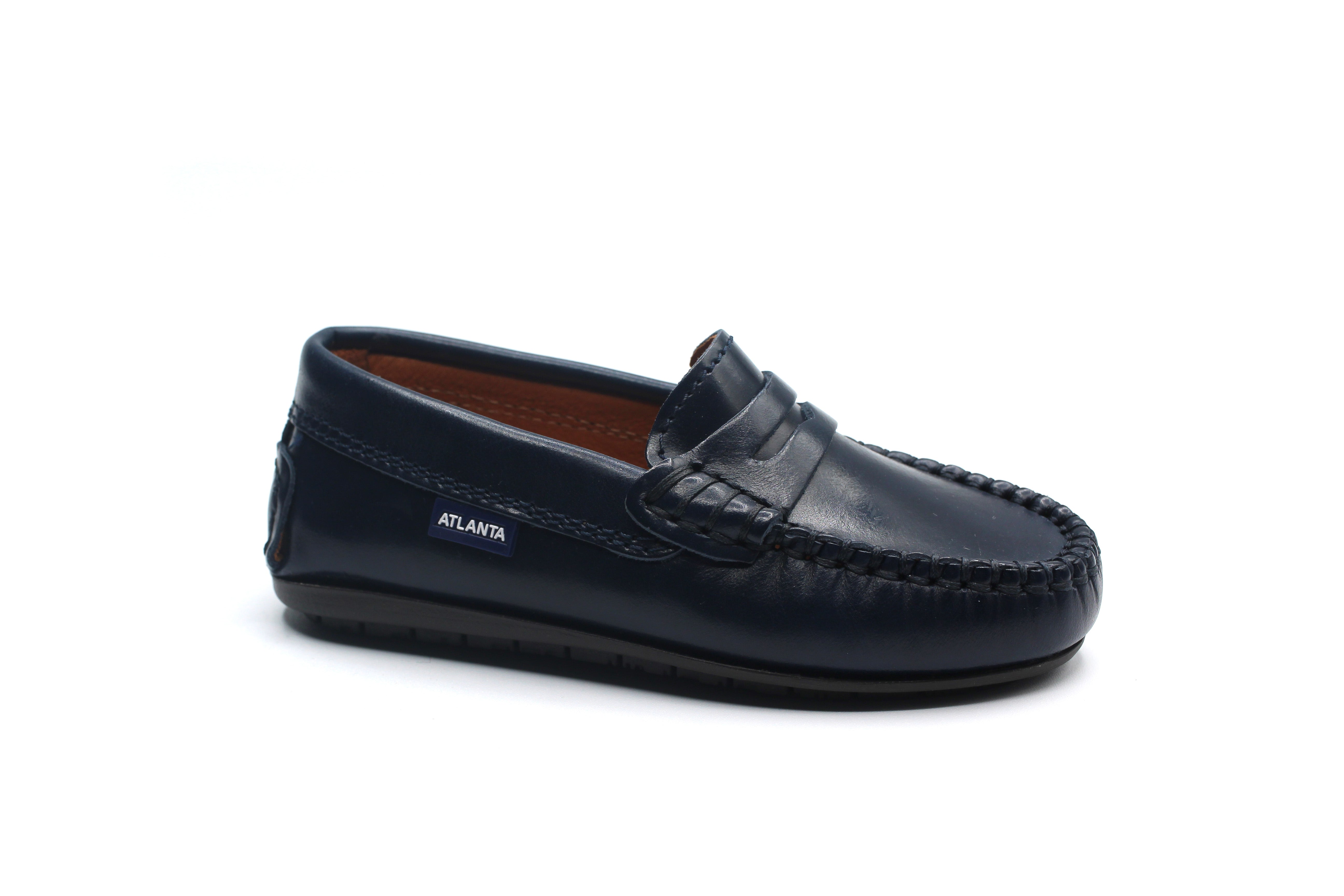 Atlanta Navy Penny Loafer