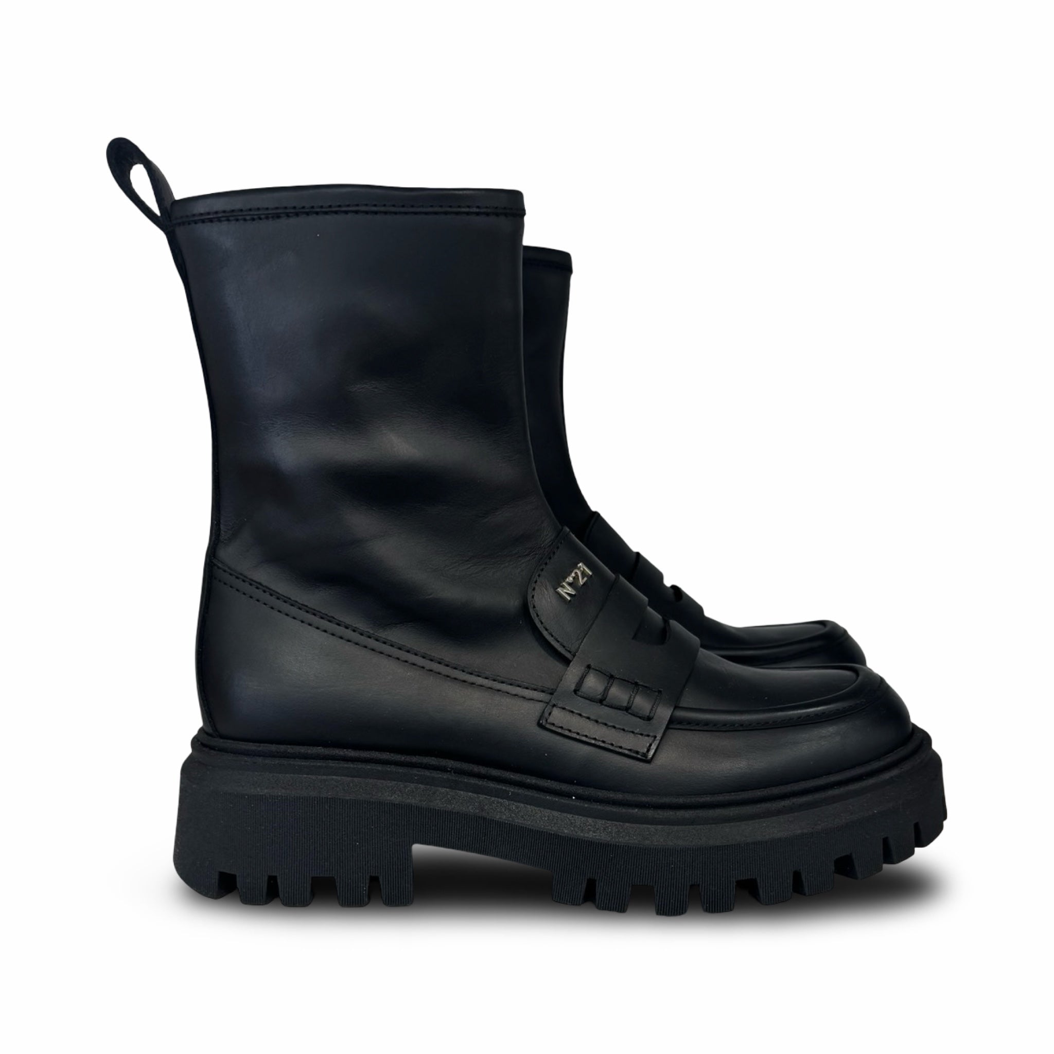 N°21 Black Penny Bootie