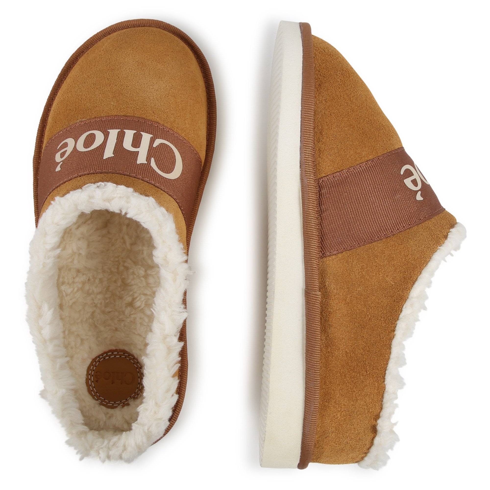 Chloe Logo Slippers