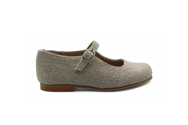 Don Louis Linen Embroidery Mary Jane