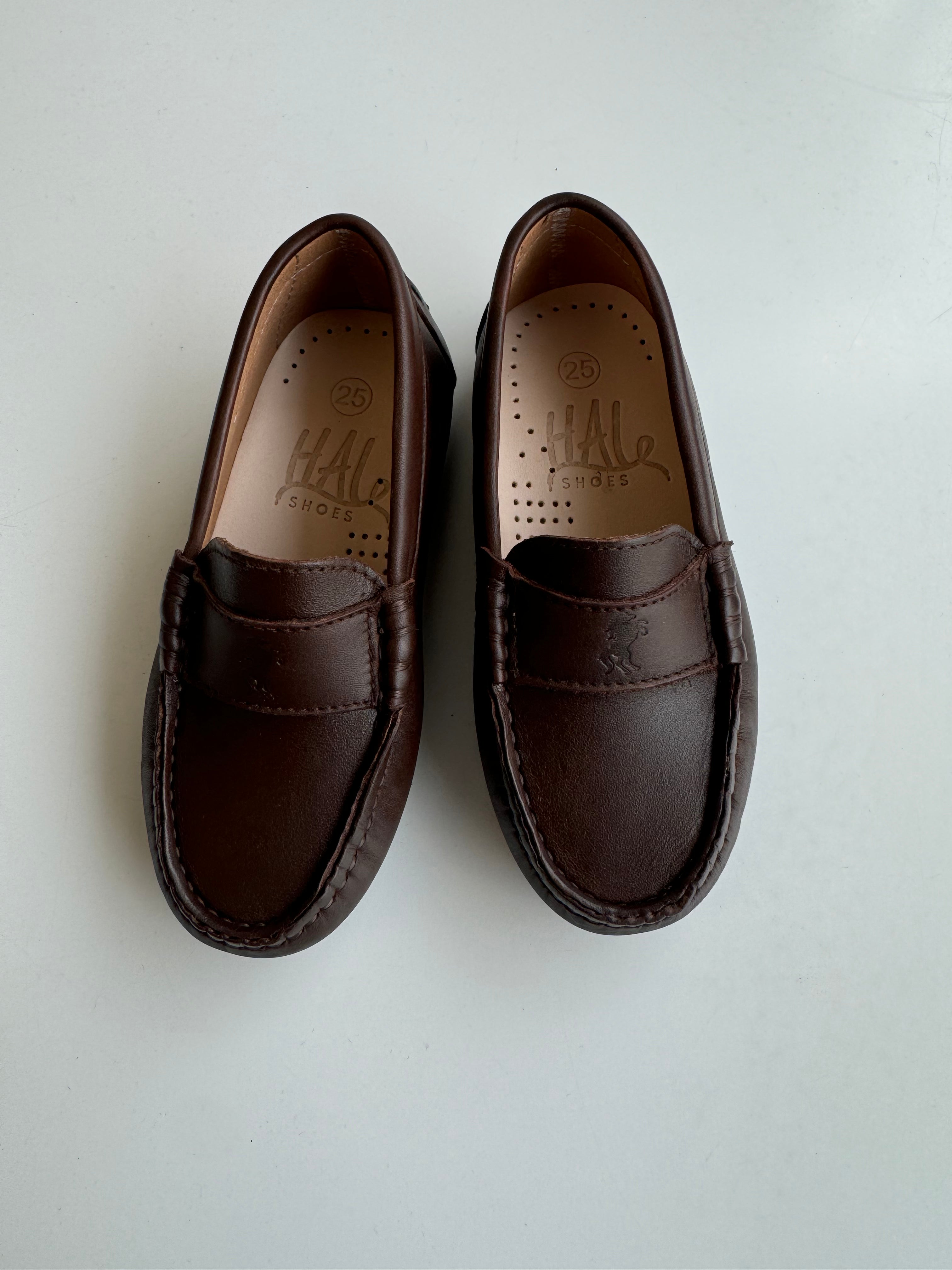 LMDI Brown Mini Logo Loafer