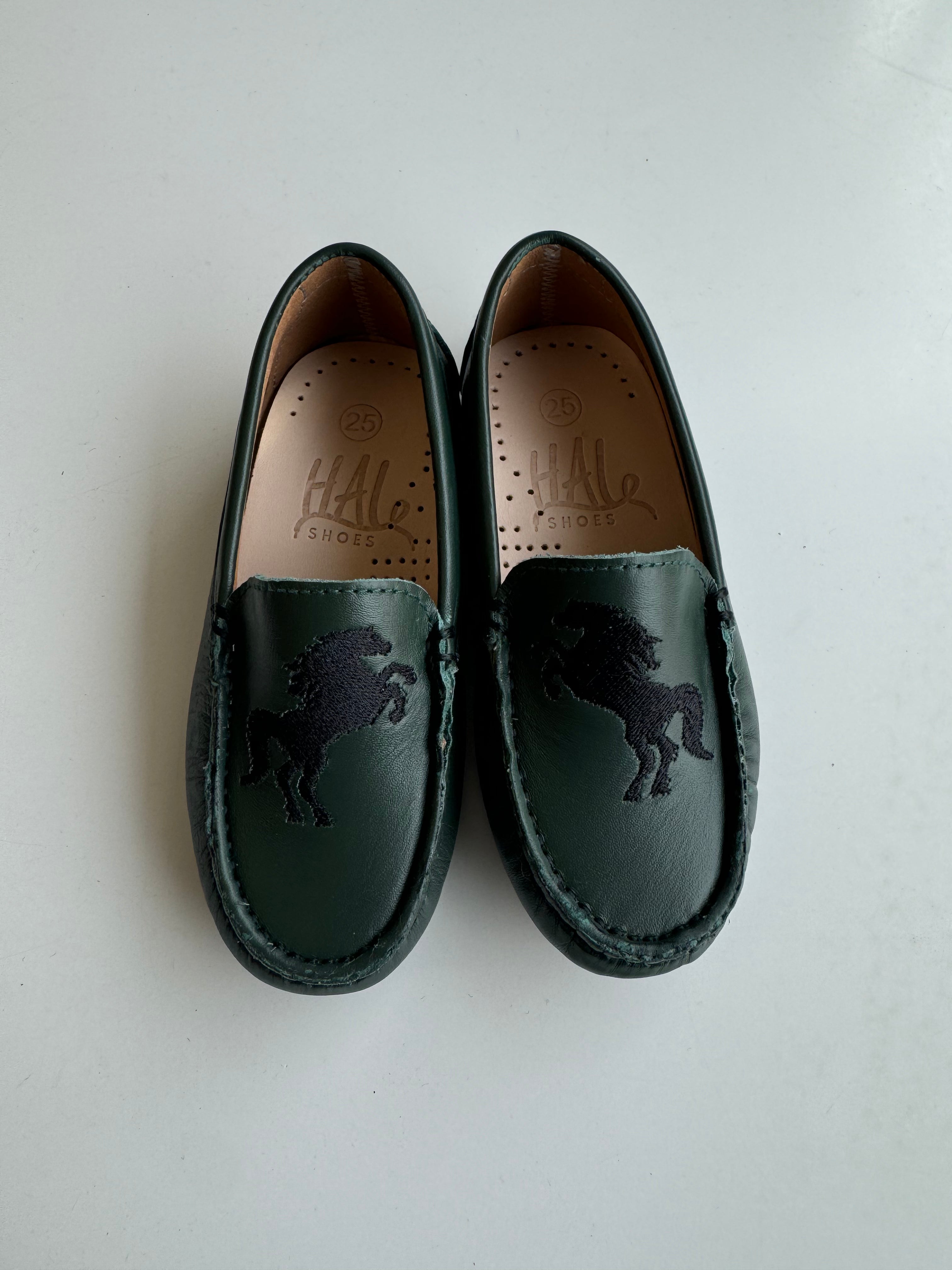 LMDI Forest Green Horse Loafer