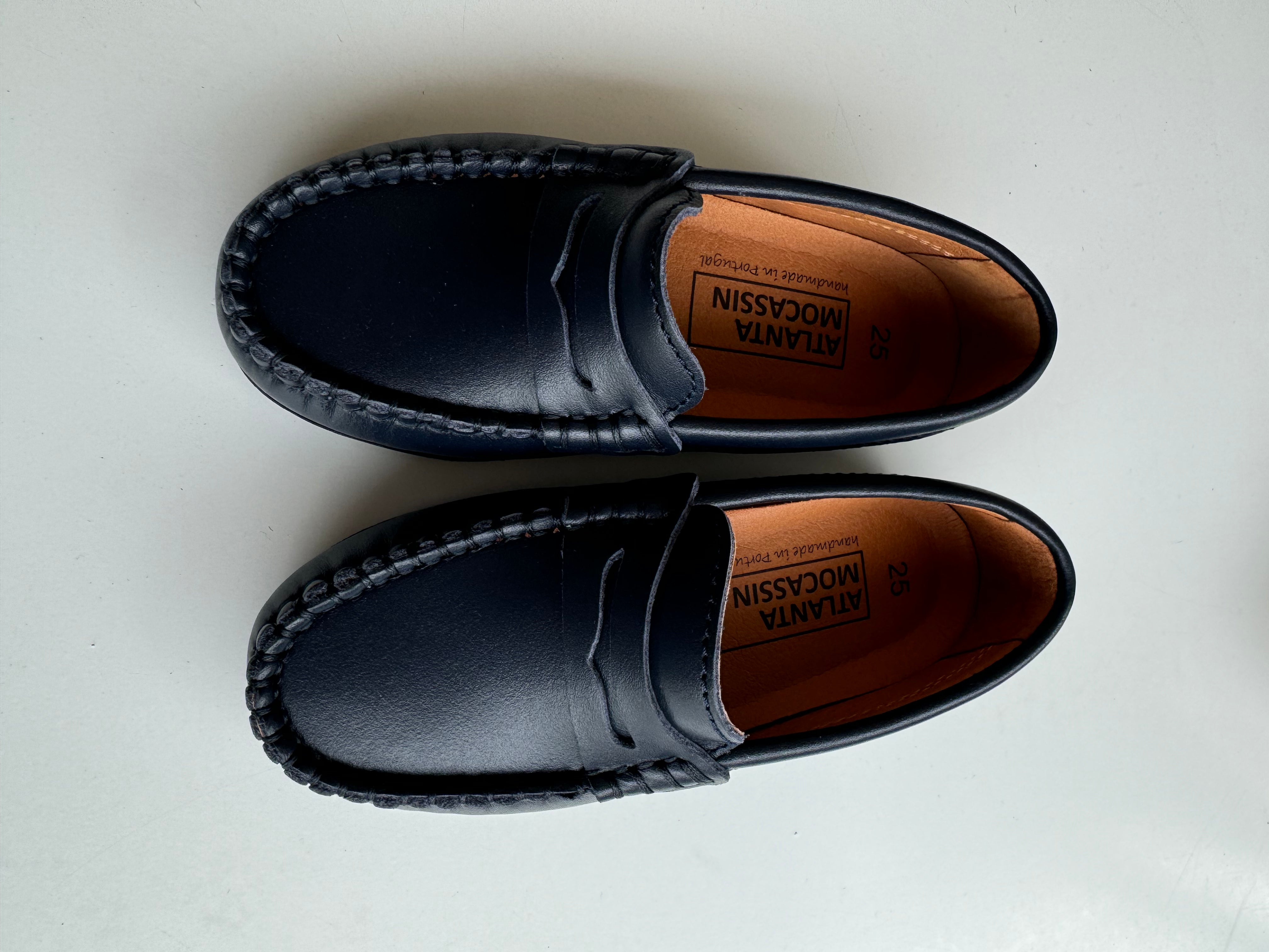 Atlanta Navy Penny Loafer