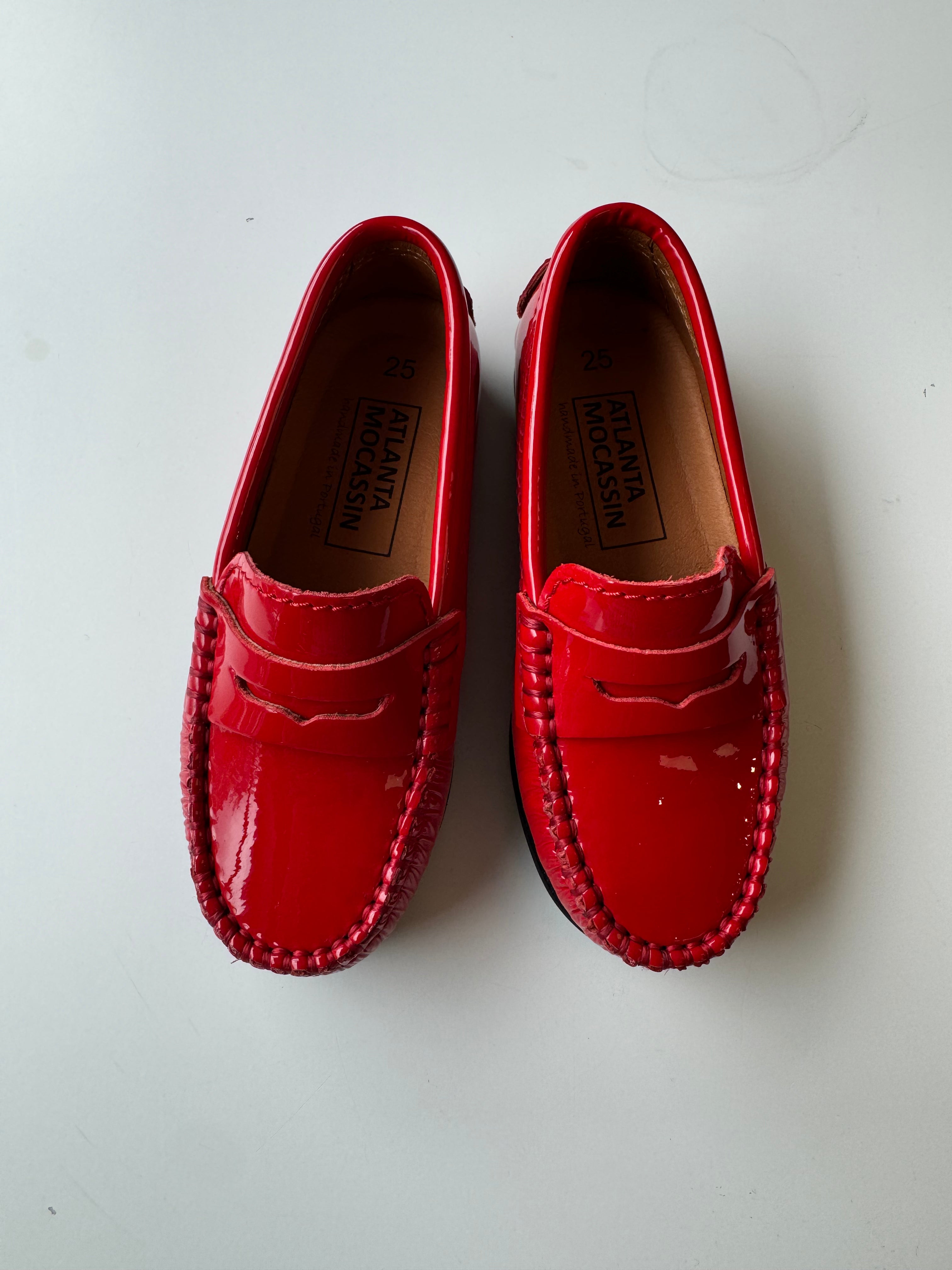 Atlanta Red Patent Penny Loafer