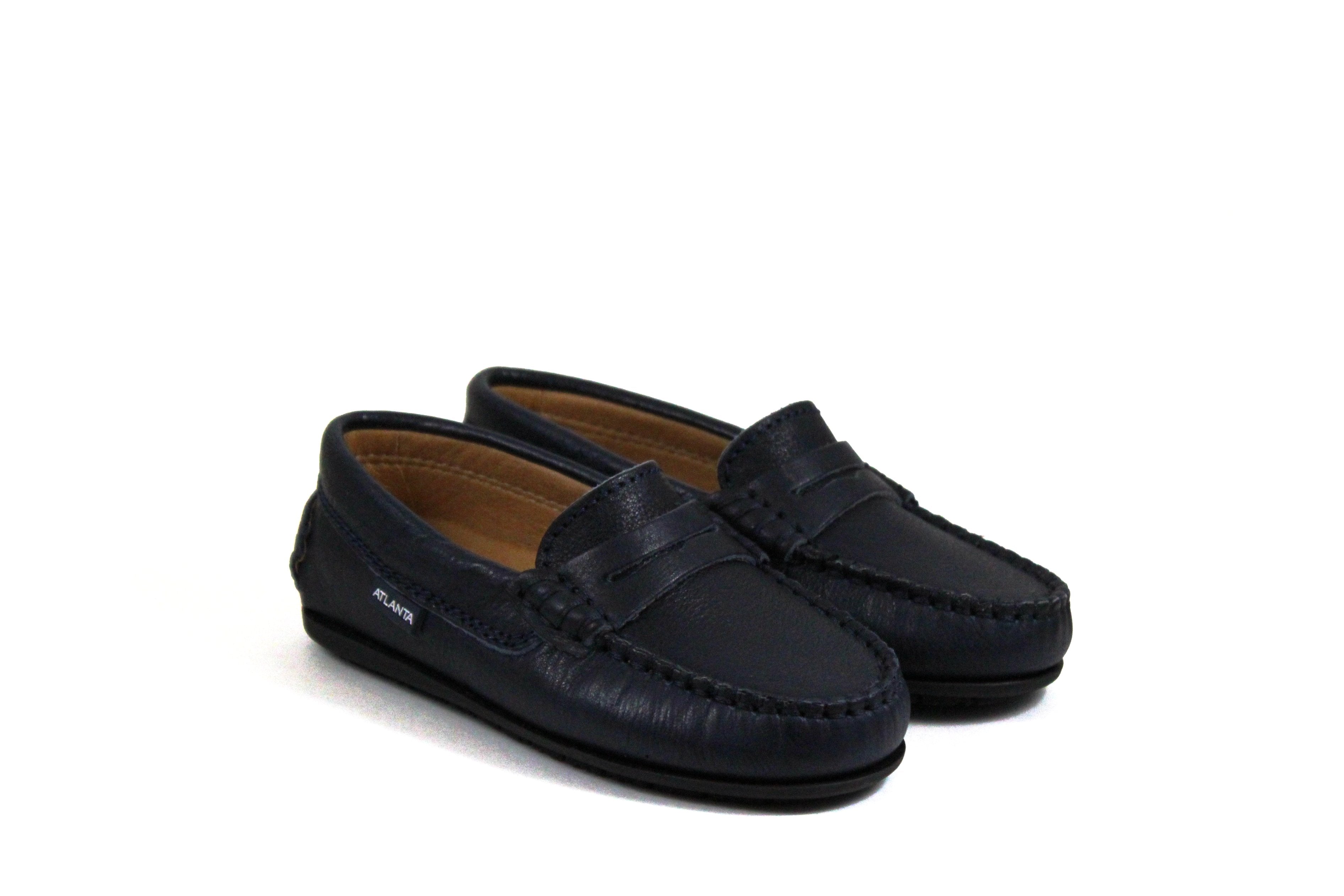 Atlanta Navy Penny Loafer