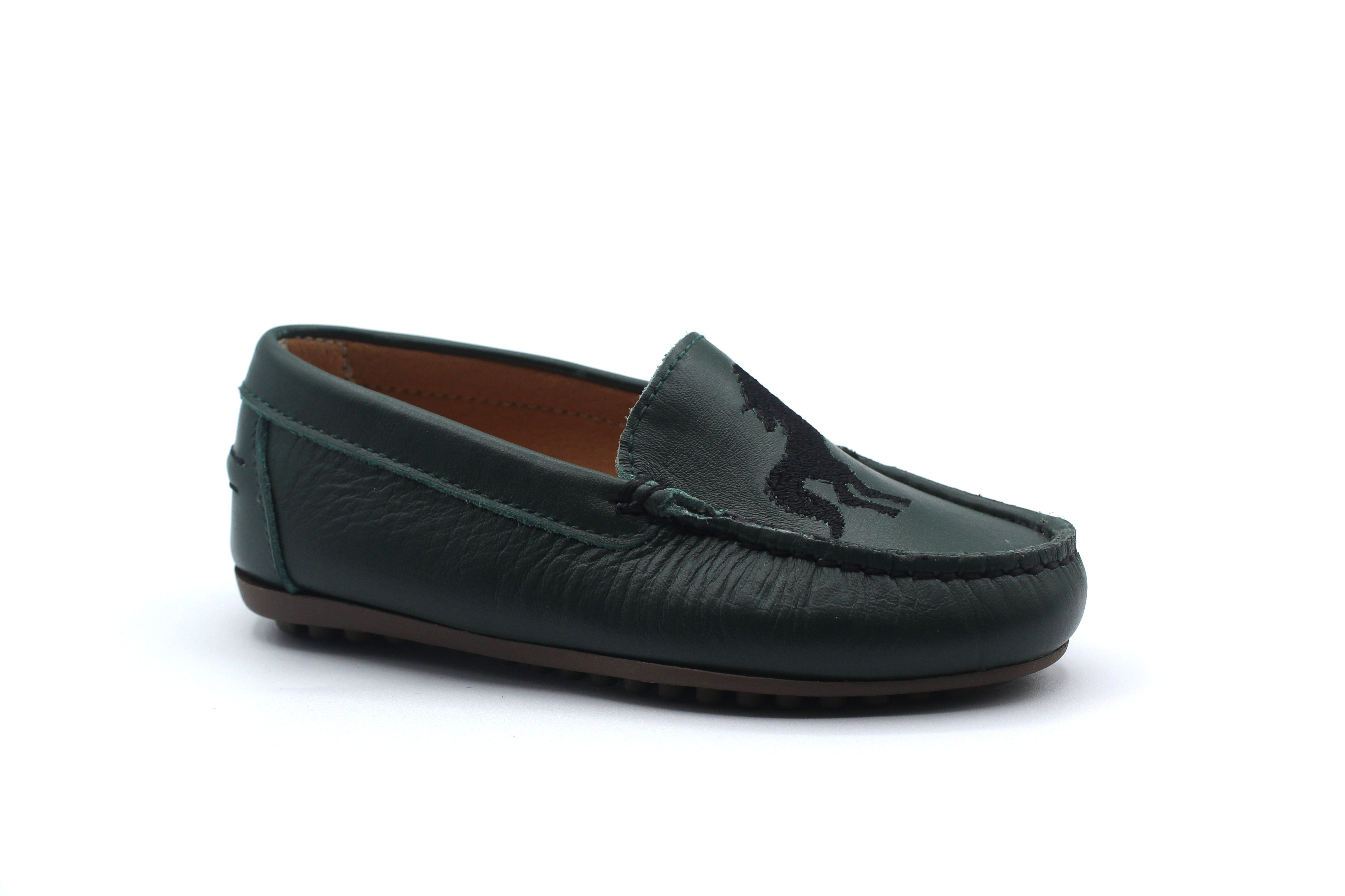 LMDI Forest Green Horse Loafer