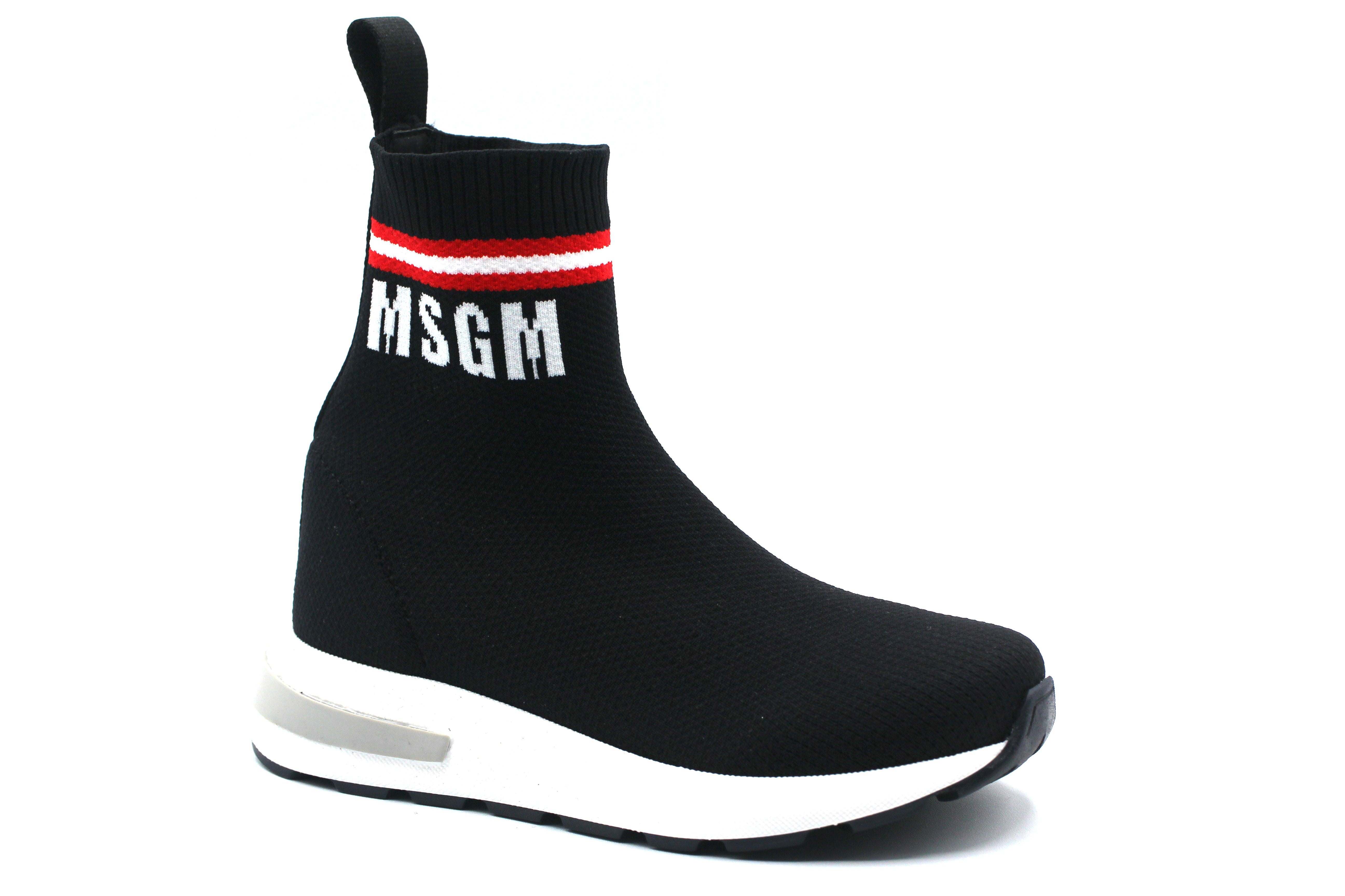 MSGM Black Sock Bootie