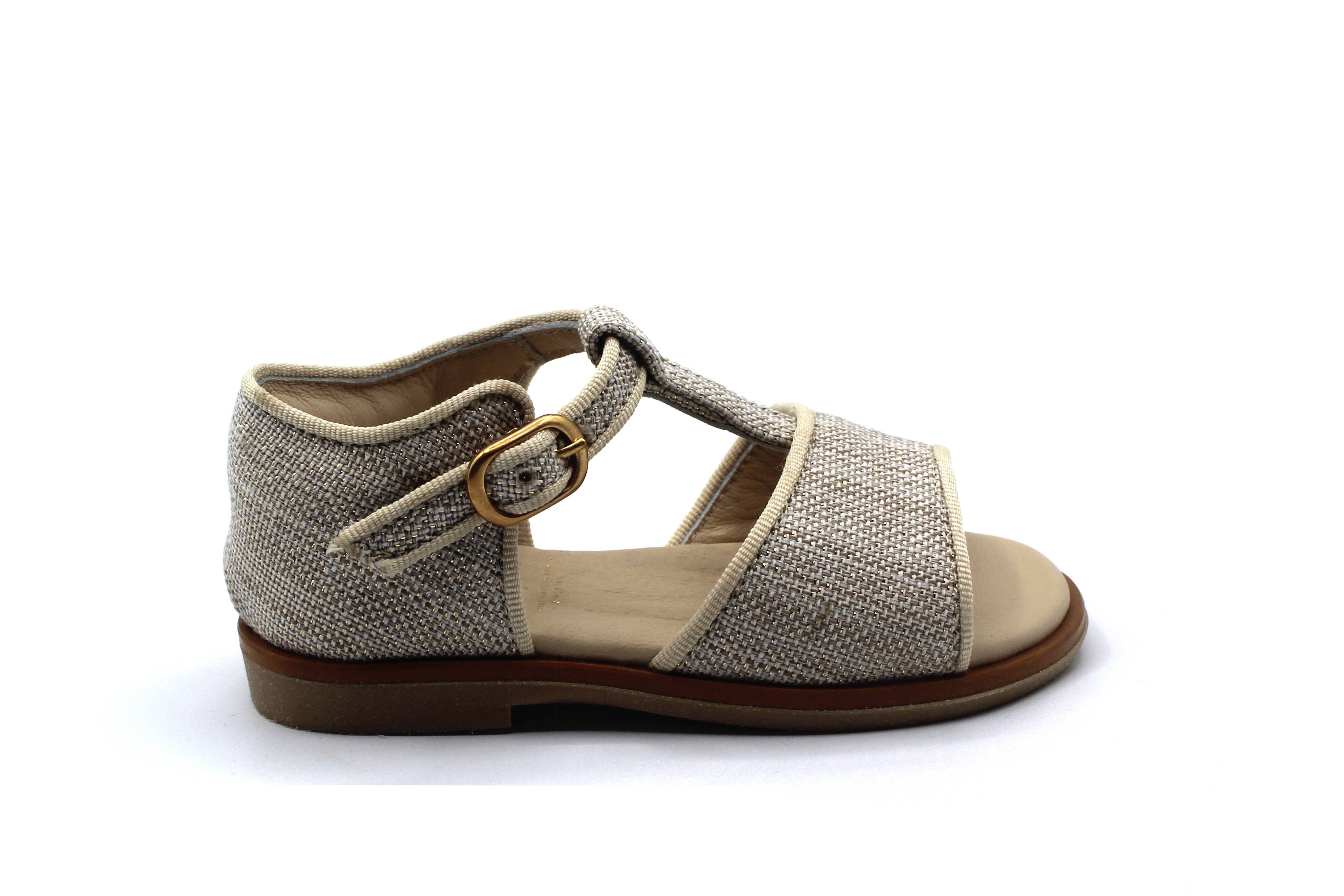 Manuela De Juan Linen Sandal