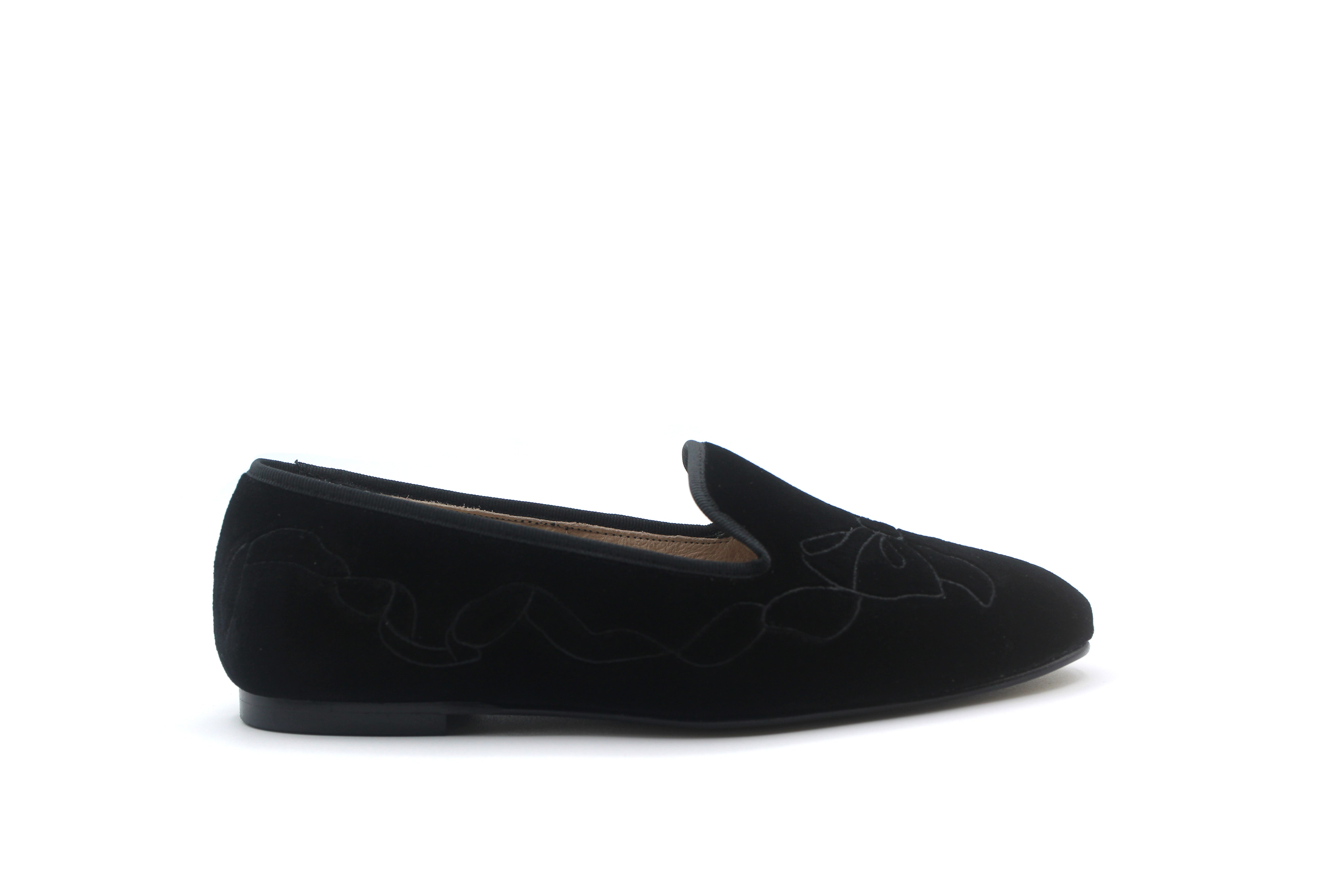 Valencia Black Smoking Shoe