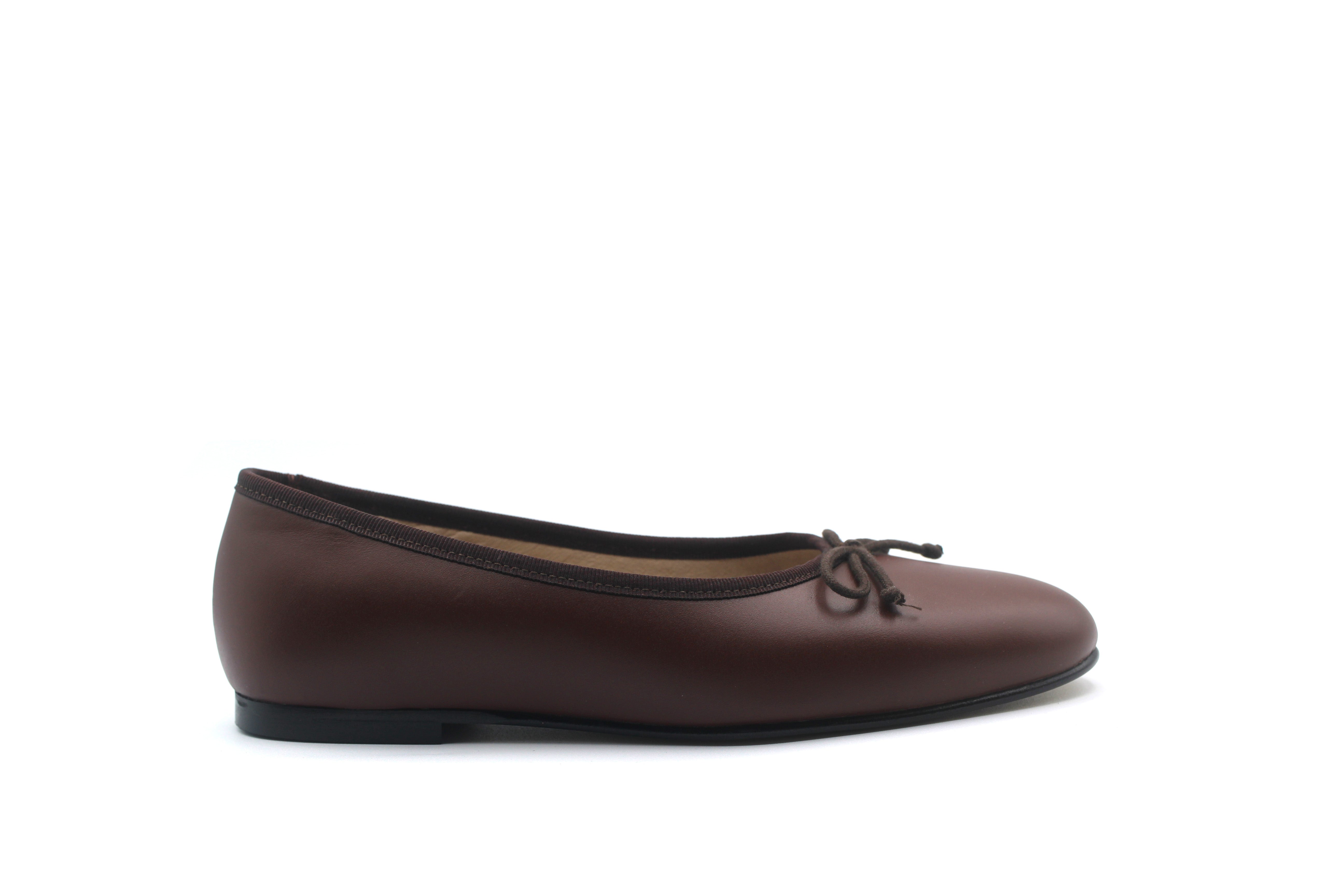 Valencia Brown Ballet Flat