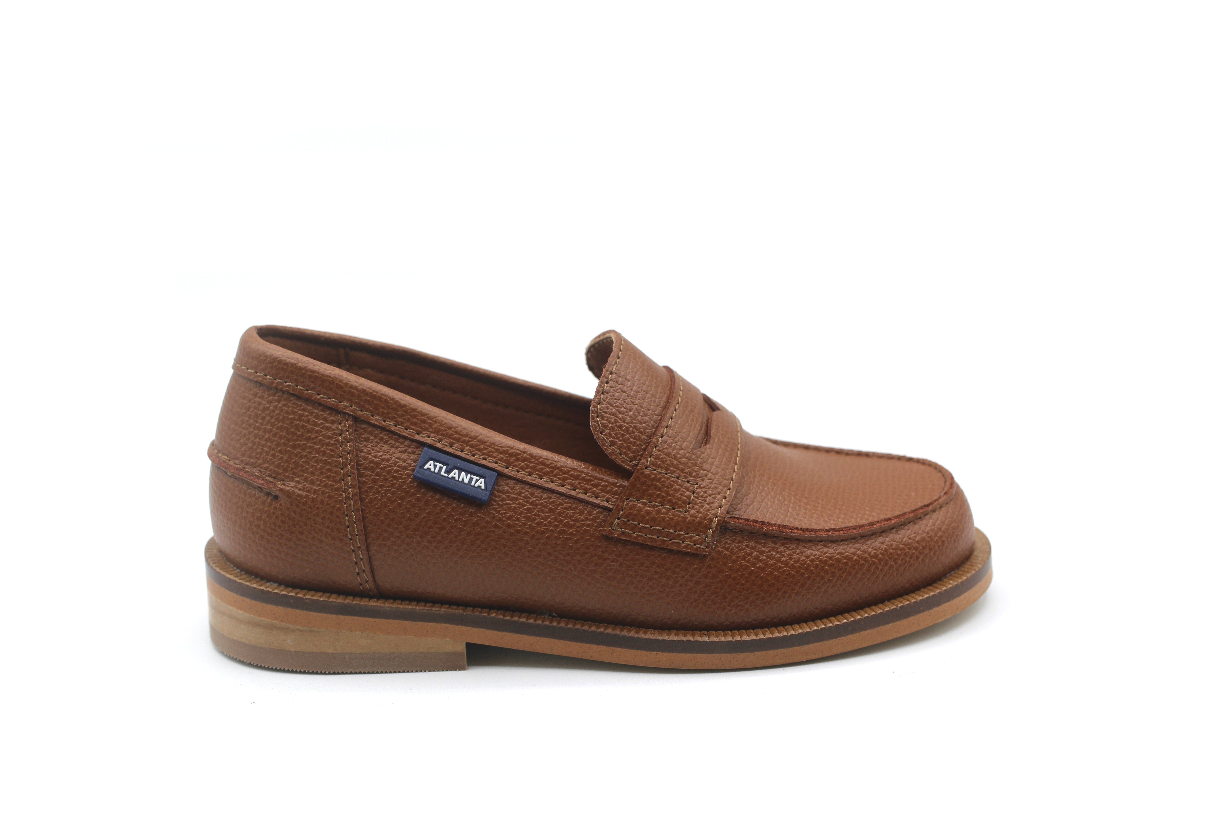 Atlanta Camel Penny Dress Shoe