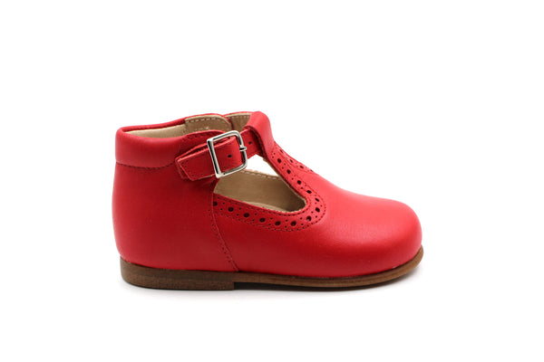 Beberlis Red Baby T-strap