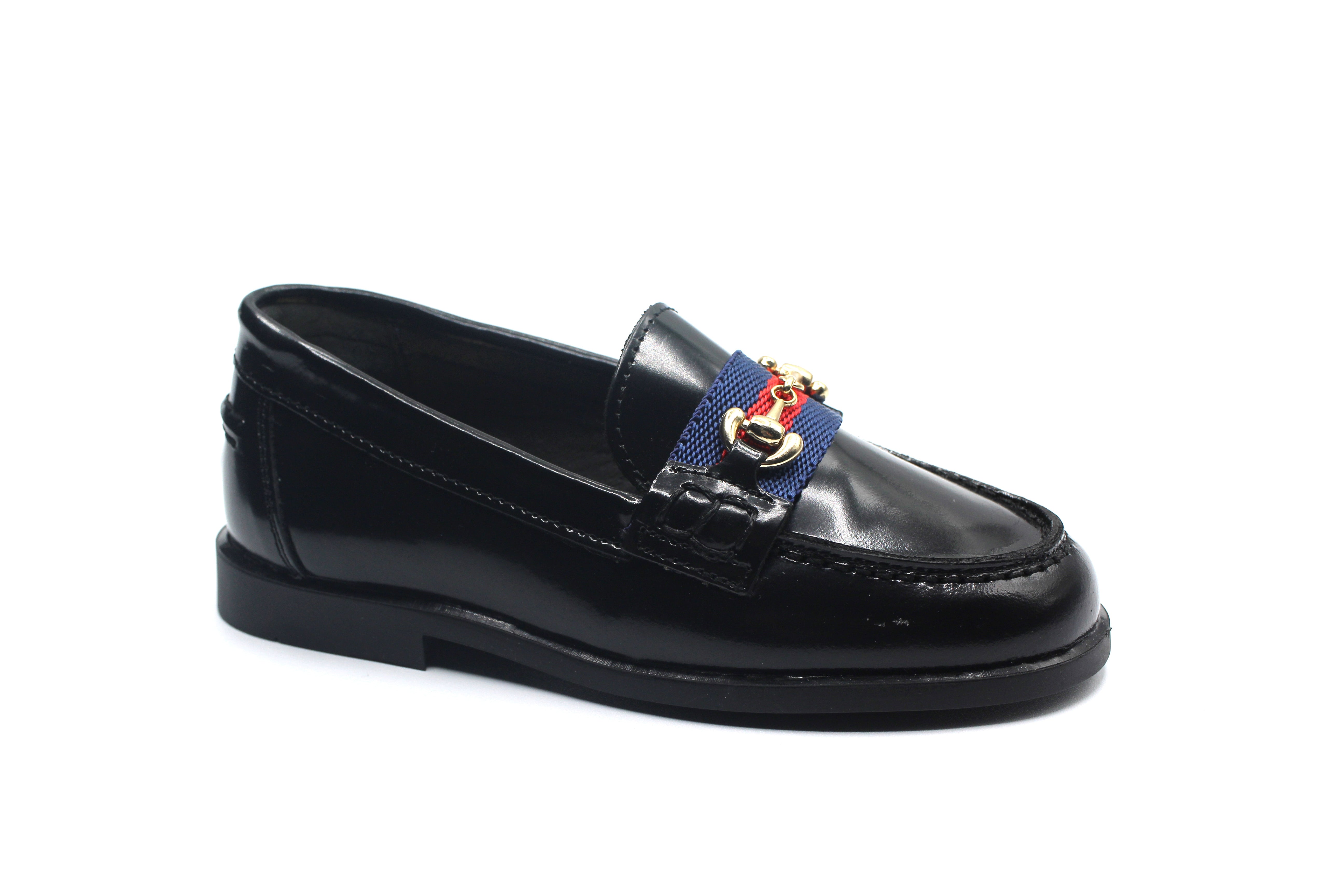 LMDI Black Chain Loafer