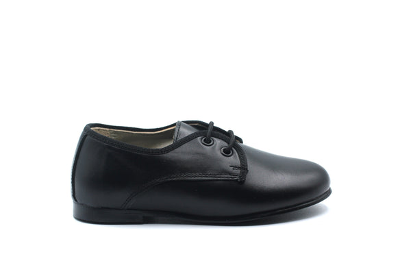 LMDI Black Leather Oxford