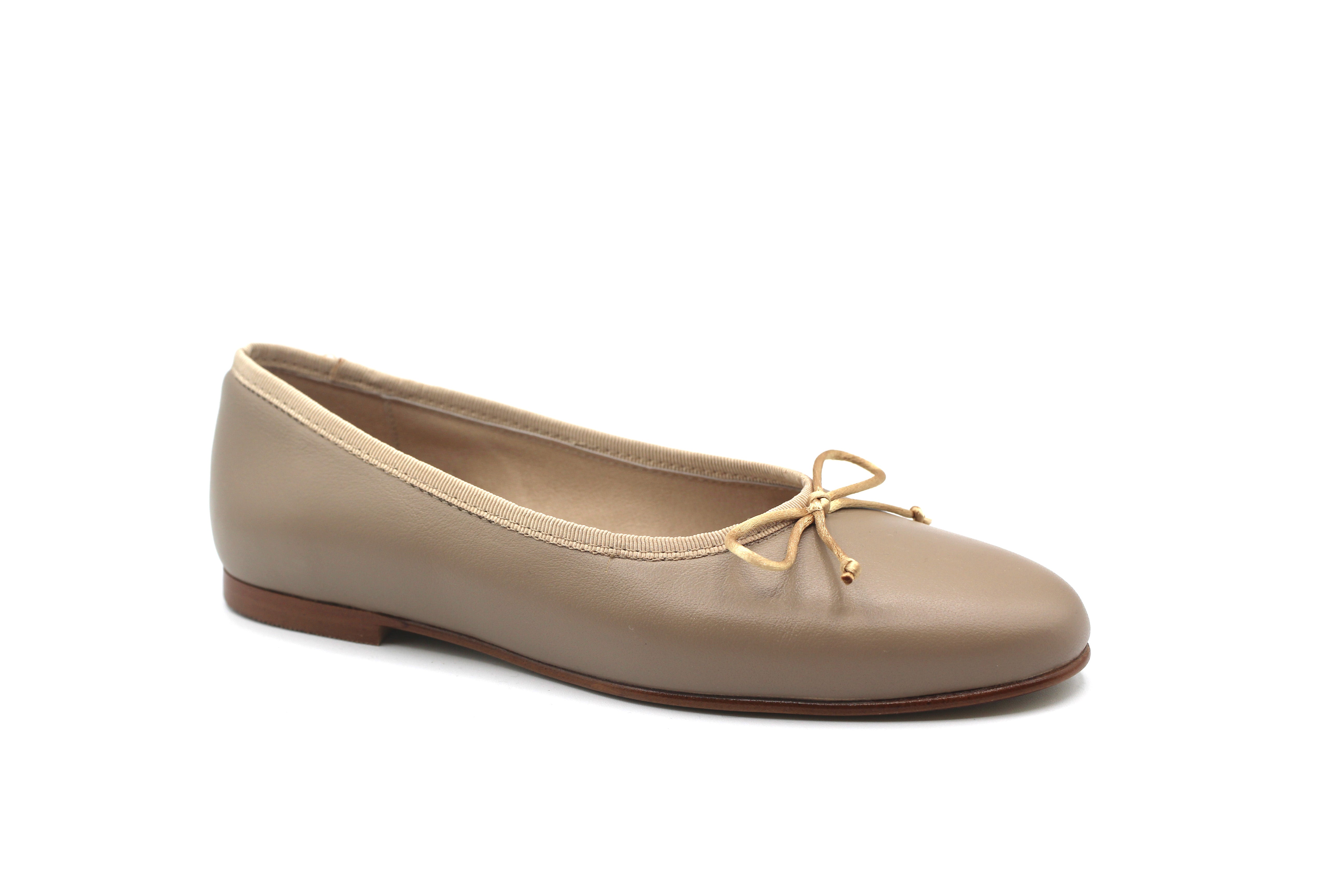 Valencia Taupe Ballet Flat