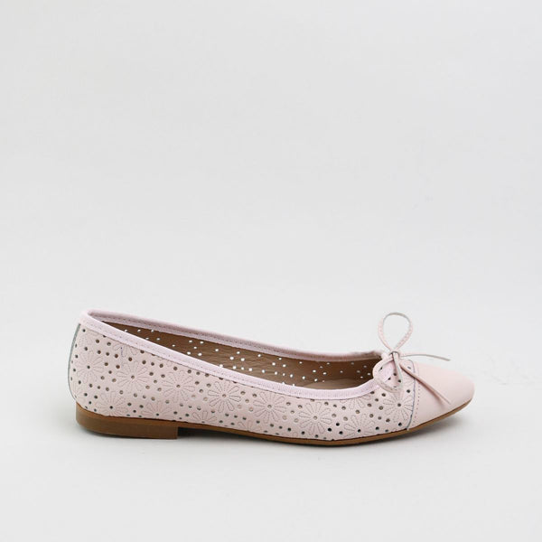 Papanatas Rosa Pointed Ballet Flat